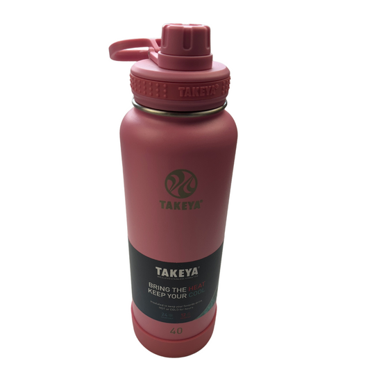 Takeya 40oz Insulated Stainless Hydration Thermos - Stay Refreshed Anywhere!