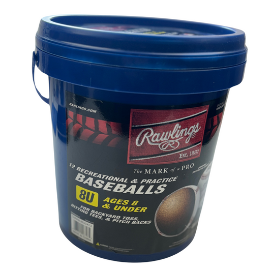 Rawlings 12-Pack Recreation & Practice Baseballs - Official Size & Weight