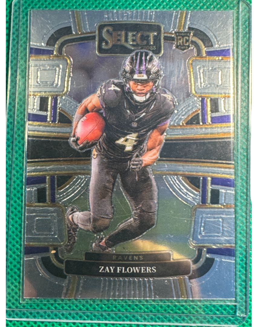 2023 Panini Select Football Zay Flowers #8 Ravens  RC