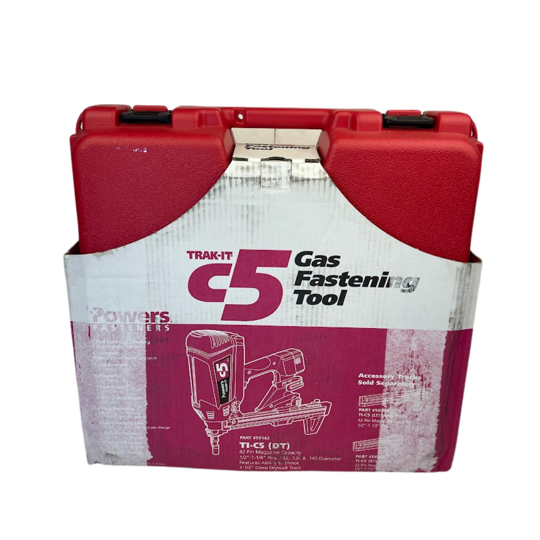 Powers Fasteners C5 Trak-It Gas Fastening Nail Gun