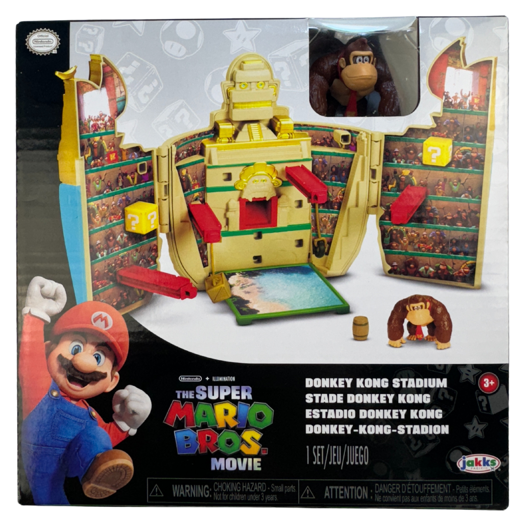 Super Mario Bros. Movie Donkey Kong Stadium Set