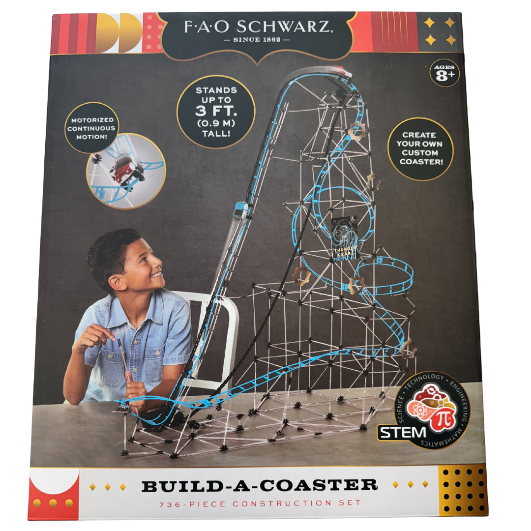 FAO Schwarz Build-A-Coaster - Construct Your Thrilling Ride!