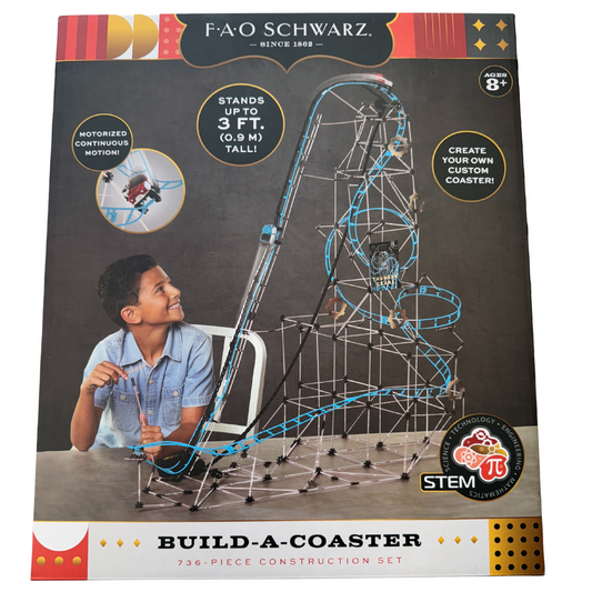 FAO Schwarz Build-A-Coaster - Construct Your Thrilling Ride!