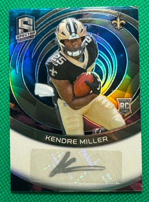 2023 Panini Spectra Football Kendre Miller #RAU-KMI Saints Rookie