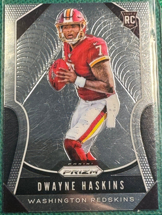 2019 Panini Prizm Football Dwayne Haskins #303 Redskins