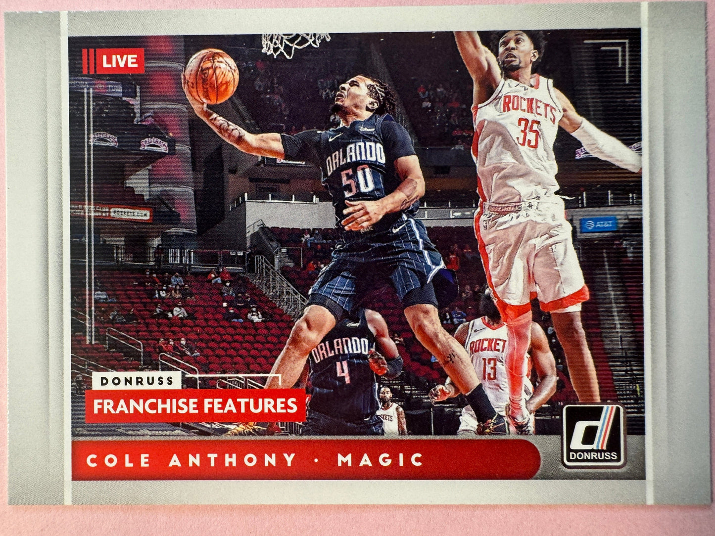 2021 Panini Donruss Basketball Cole Anthony #21 Magic Franchise Features