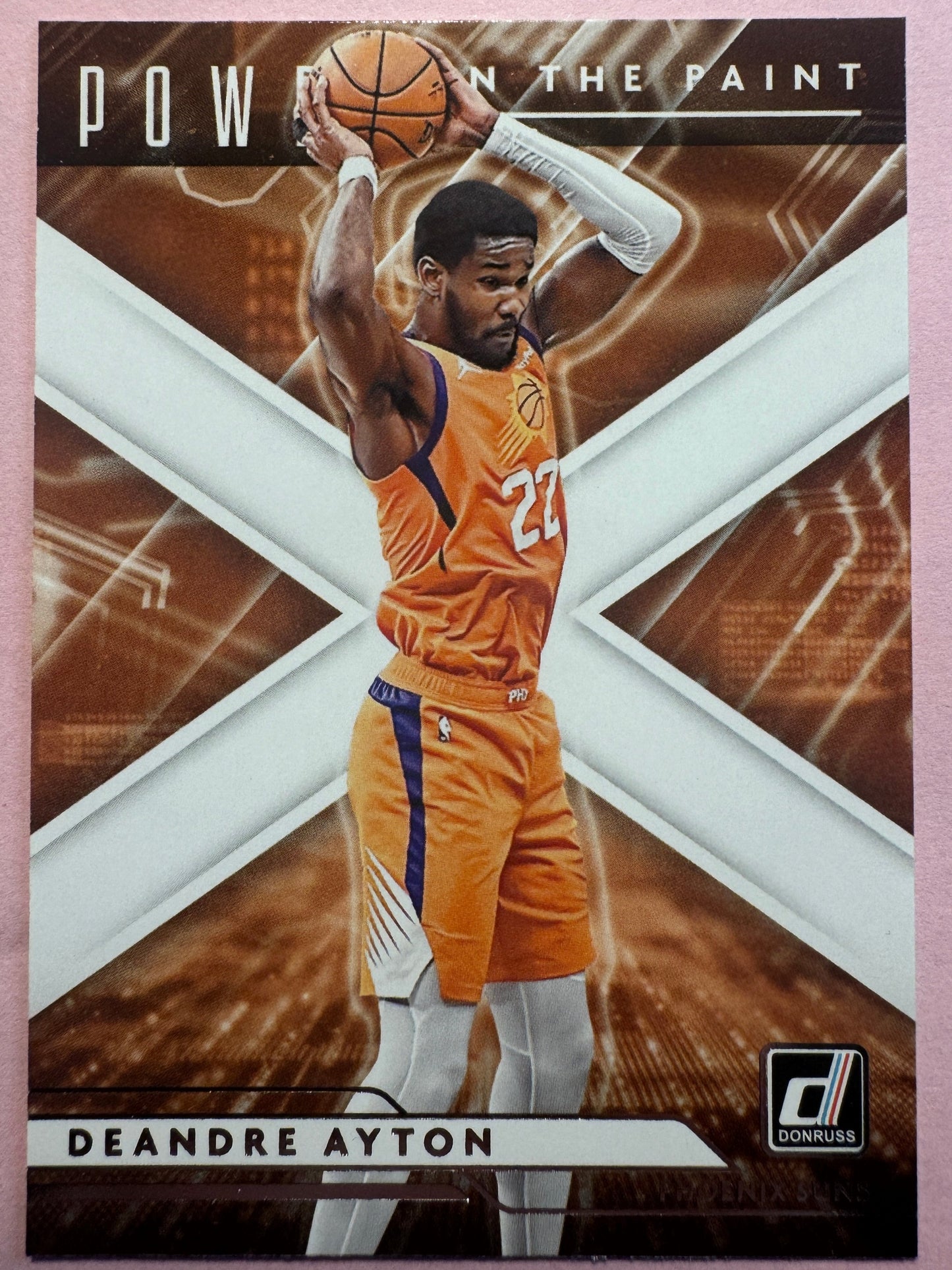 2021 Panini Donruss Basketball Deandre Ayton #8 Suns Power in the Paint