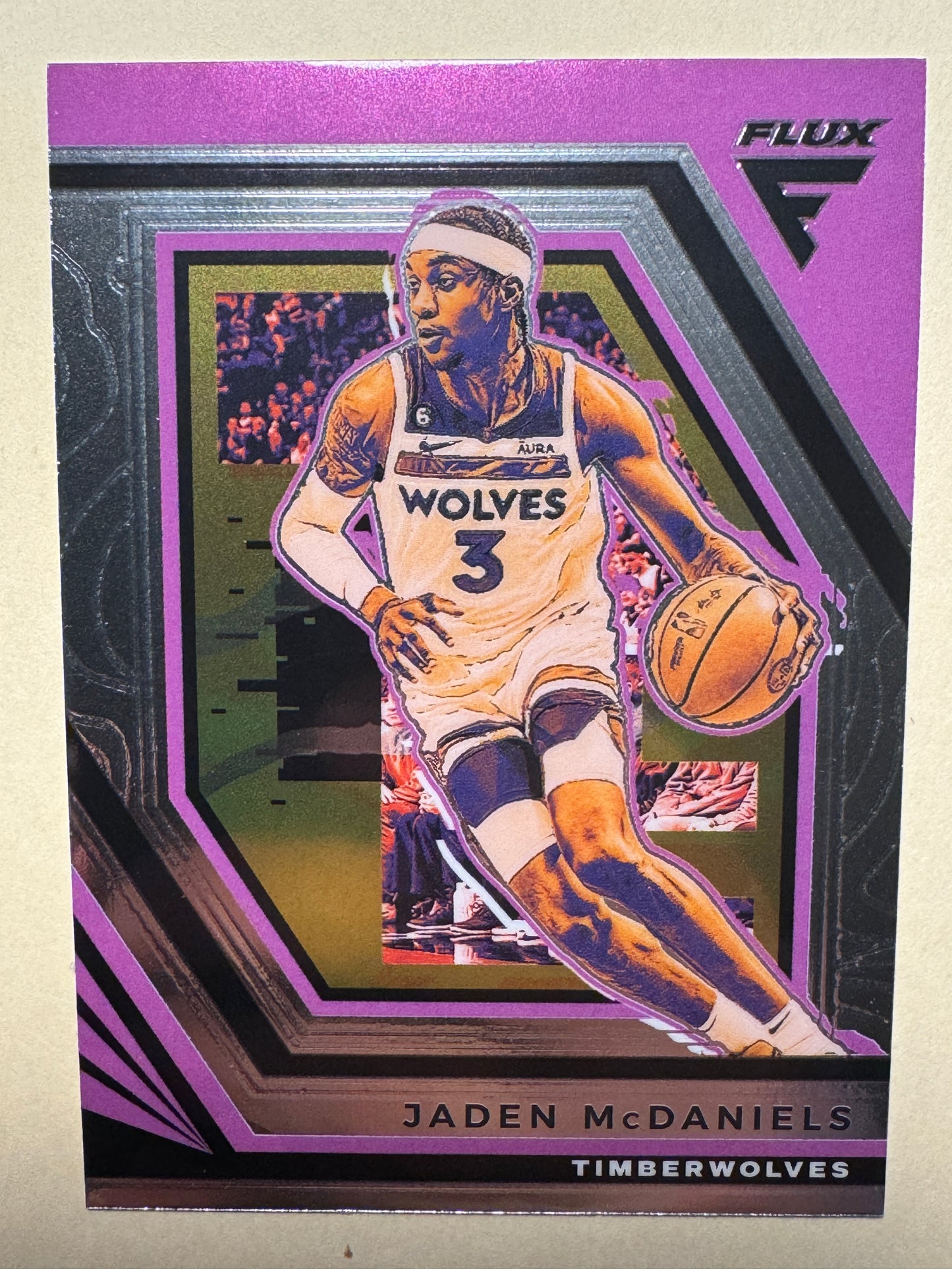 2022-23 PANINI | FLUX BASKETBALL | JADEN MCDANIELS NO.189 | TIMBERWOLVES