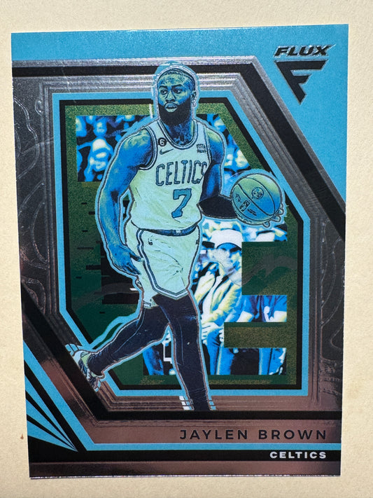 2022-23 PANINI | FLUX BASKETBALL | JAYLEN BROWN NO.62 | CELTICS