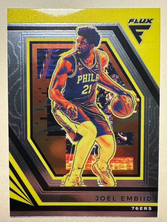 2022-23 PANINI | FLUX BASKETBALL | JOEL EMBIID NO.17 | 76ERS