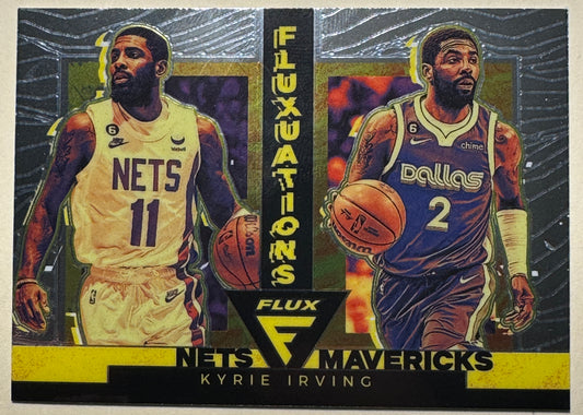 2022-23 PANINI | FLUX BASKETBALL | KYRIE IRVING NO. 5 | NETS/MAVERICKS