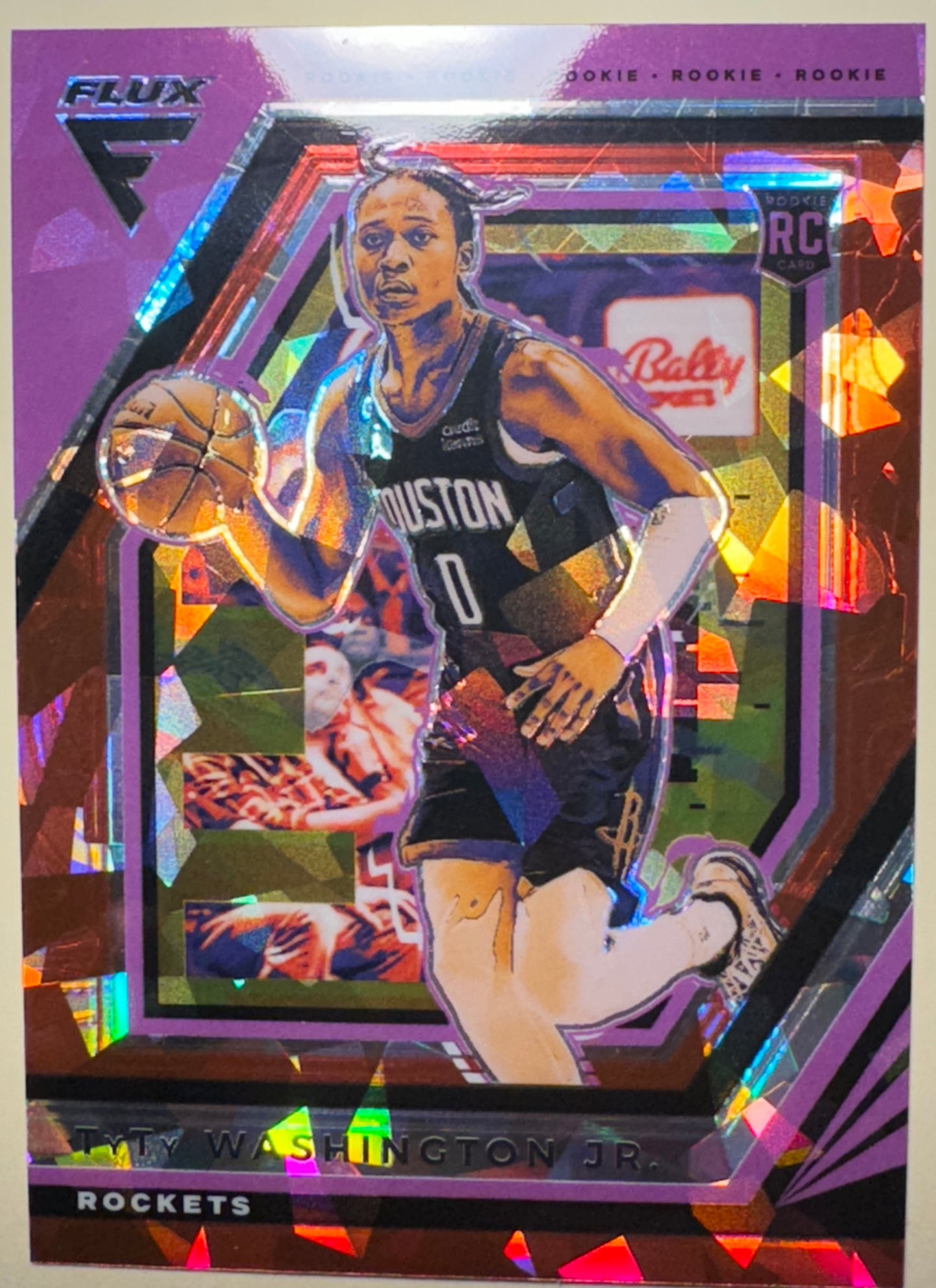 2022-23 PANINI | FLUX BASKETBALL | TYTY WASHINGTON JR NO. 247 | ROCKETS