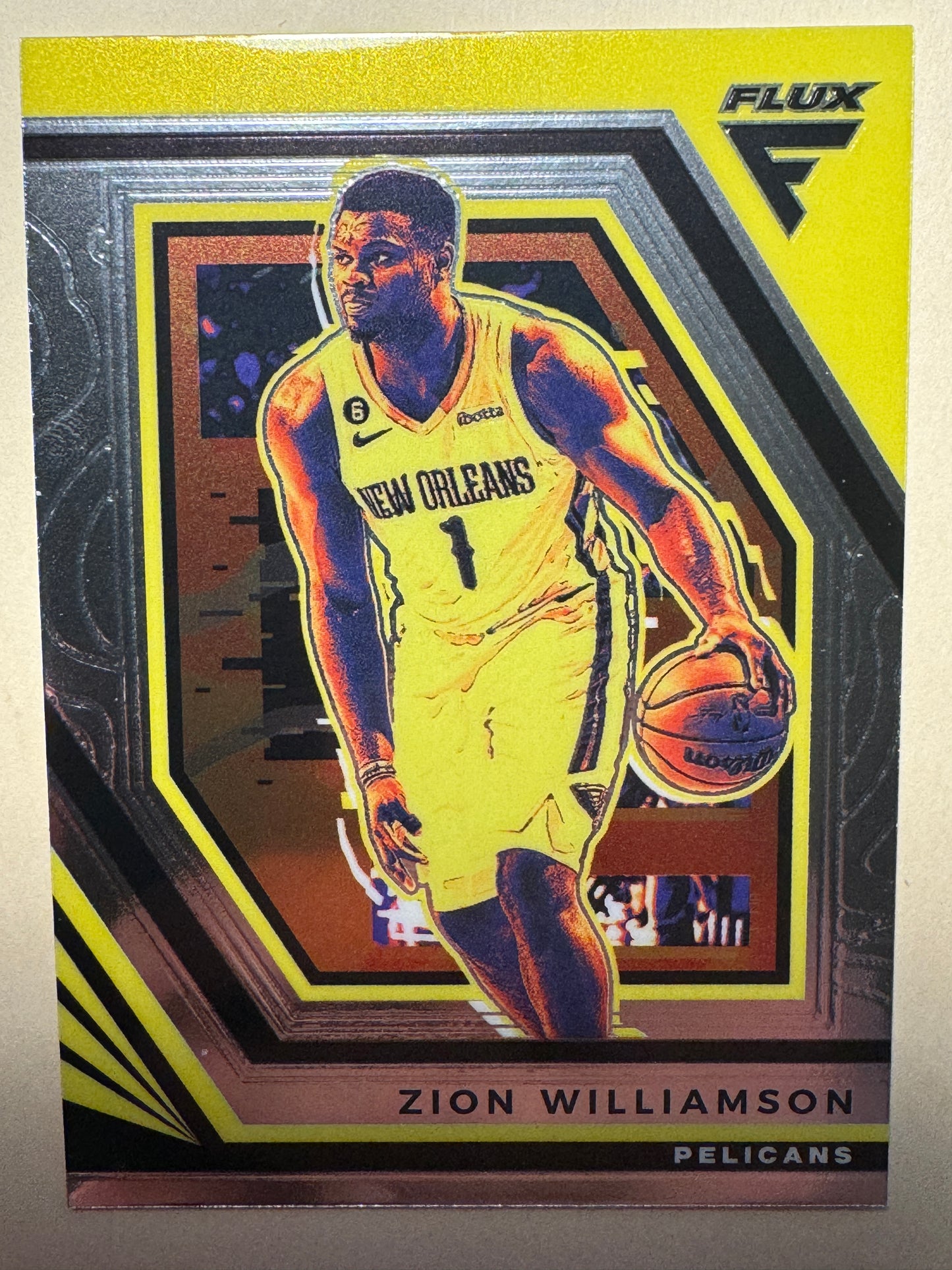 2022-23 PANINI | FLUX BASKETBALL | ZION WILLIAMSON NO. 115 | PELICANS