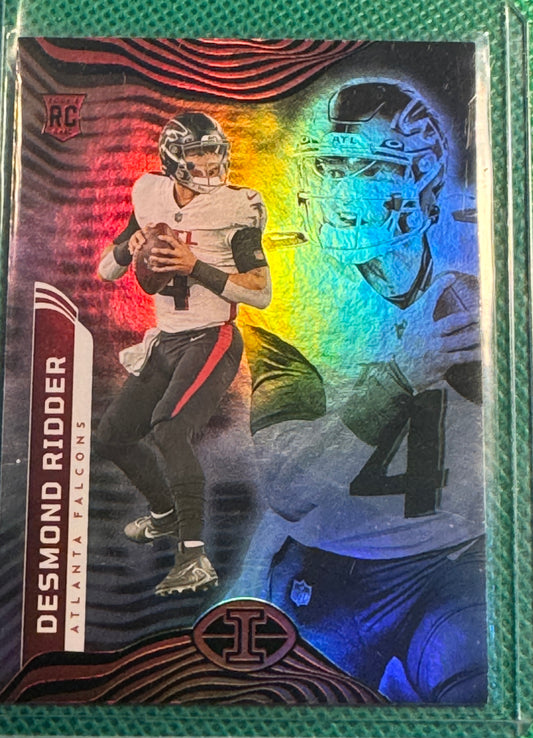 2022 Panini Illusions Football Desmond Ridder #3 Falcons RC