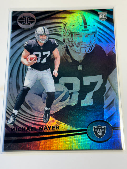 2023 PANINI | ILLUSIONS | Michael Mayer No.60 | Raiders | Rookie Card