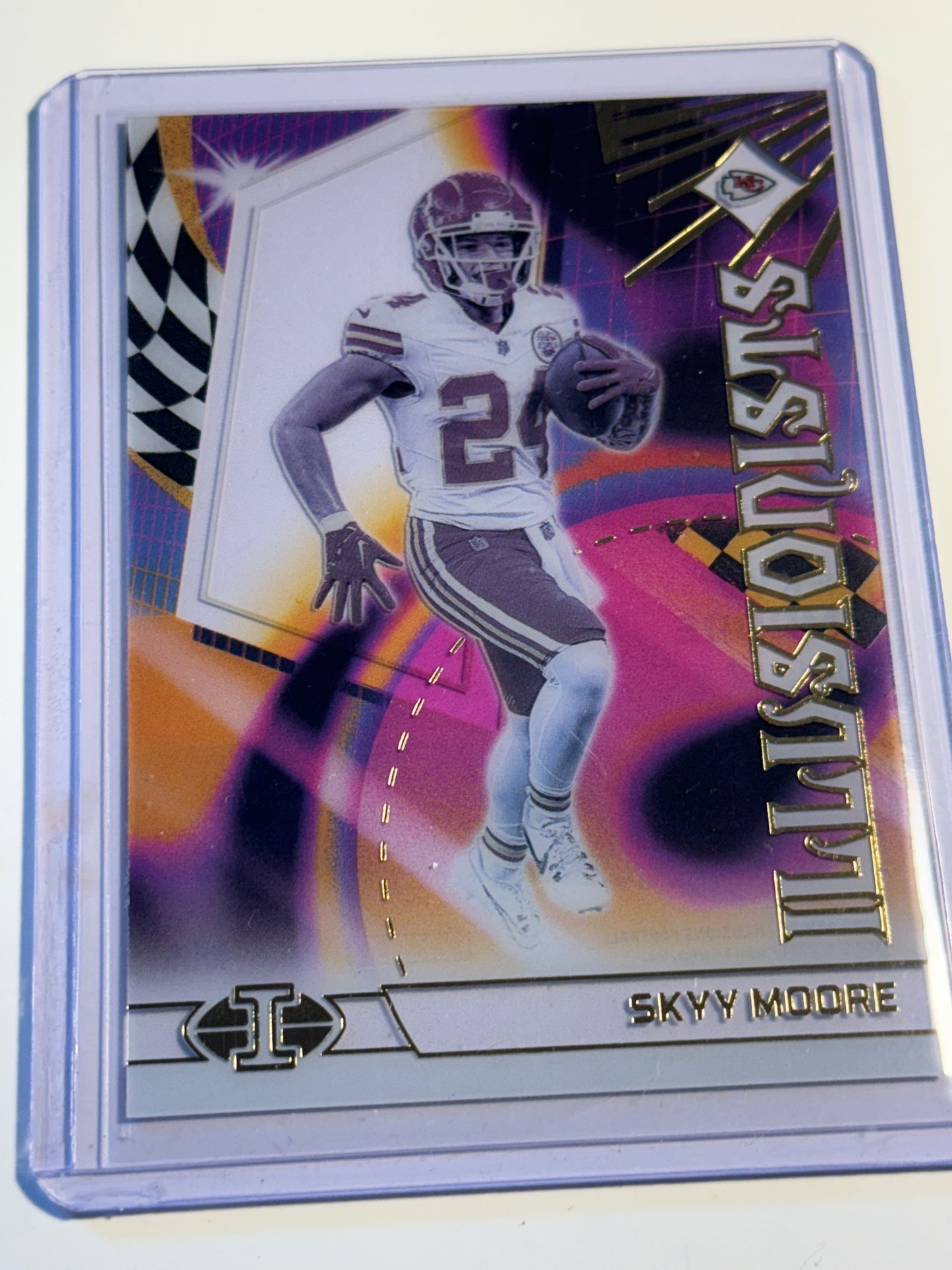 2023 PANINI | ILLUSIONS | Sky Moore No.9 | Chiefs | Illusionists