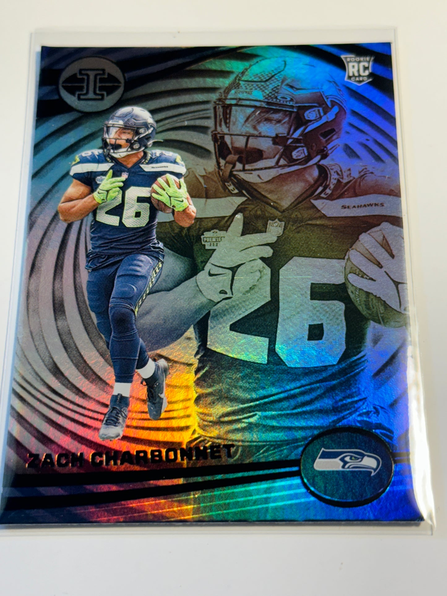 2023 PANINI | ILLUSIONS | Zach Charbonnet No.92 | Seahawks | Rookie Card