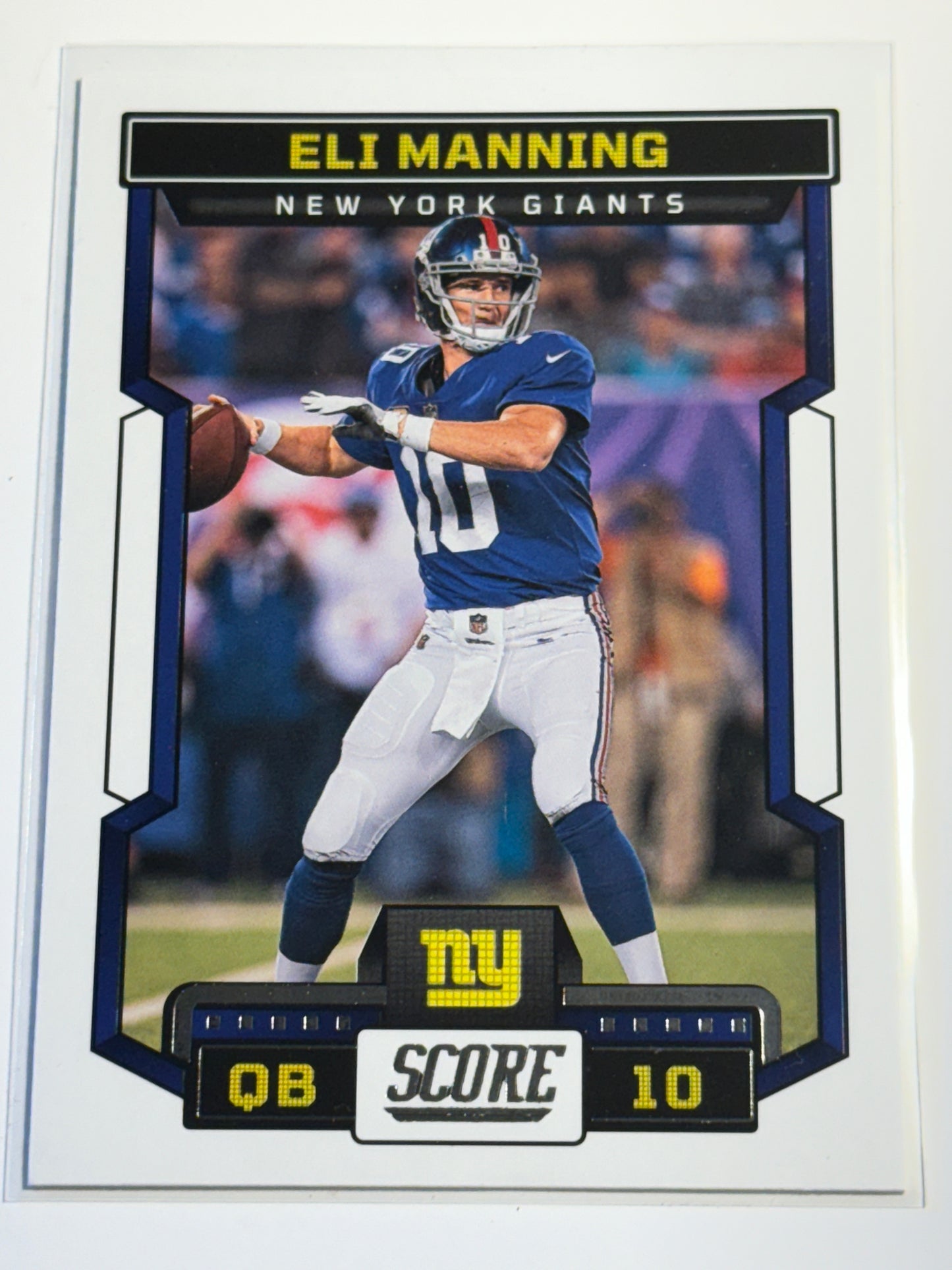 2023 PANINI | SCORE FOOTBALL | Eli Manning No.241 | Giants