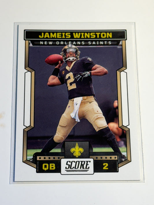 2023 PANINI | SCORE FOOTBALL | Jameis Winston No.52 | Saints