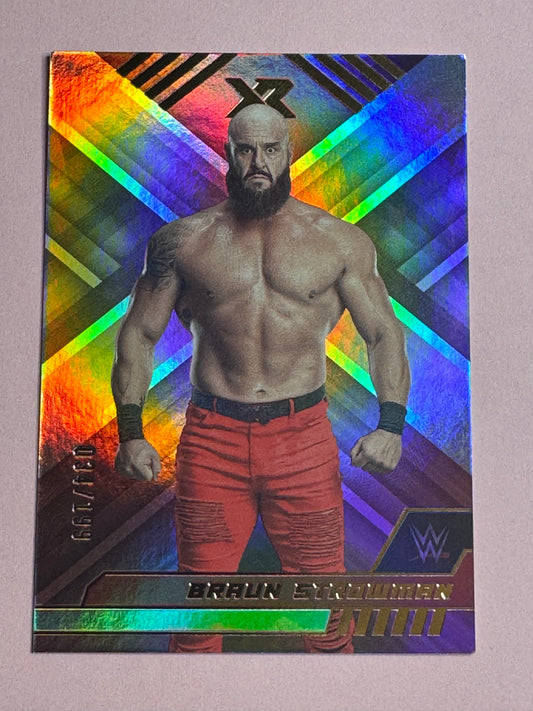 2023 Panini Chronicles WWE Braun Strowman Pink  034/99