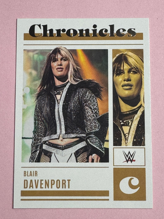 2023 Panini Chronicles WWE Blair Davenport #12