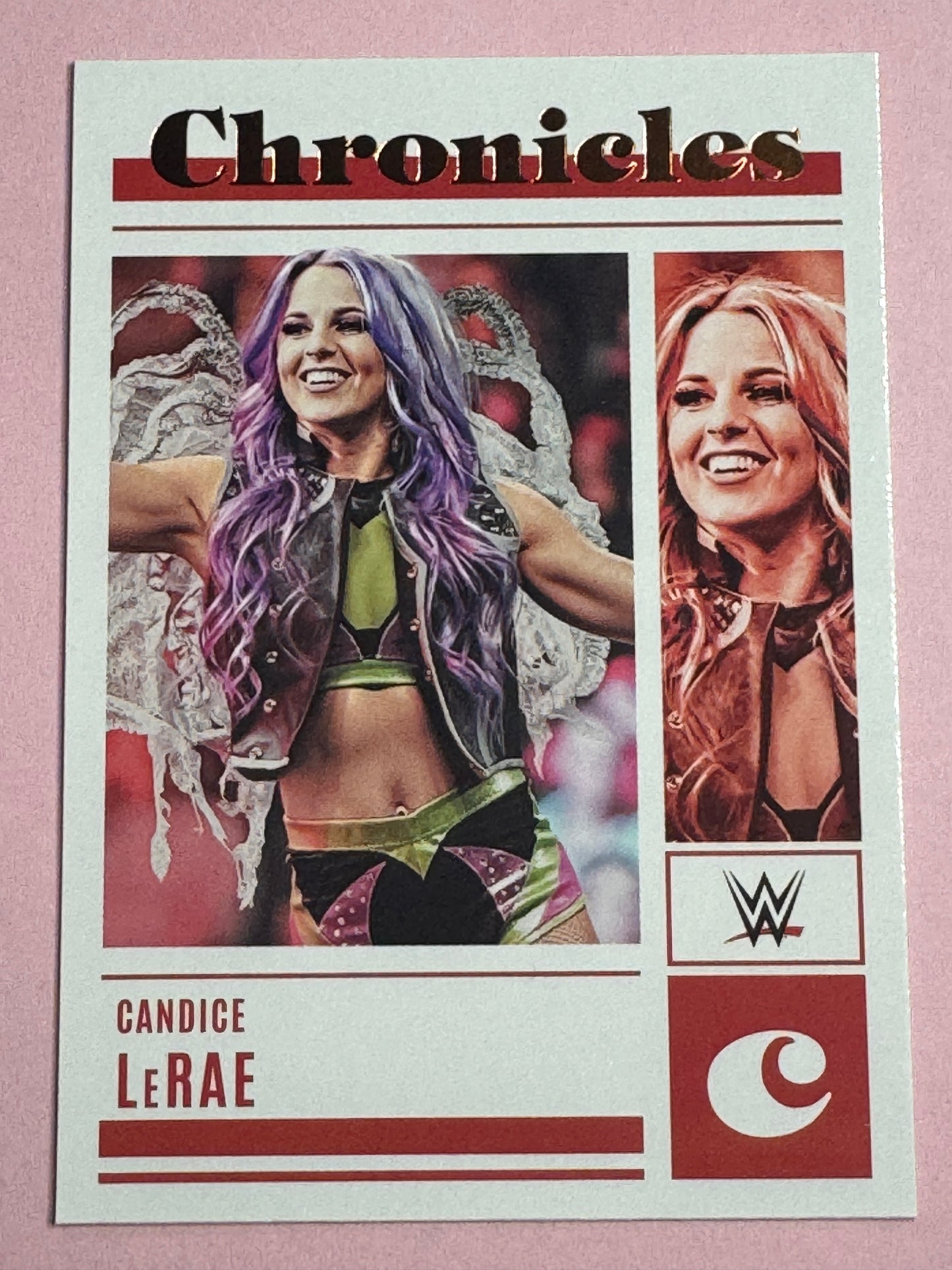 2023 Panini Chronicles WWE Candice LeRae #97 Bronze