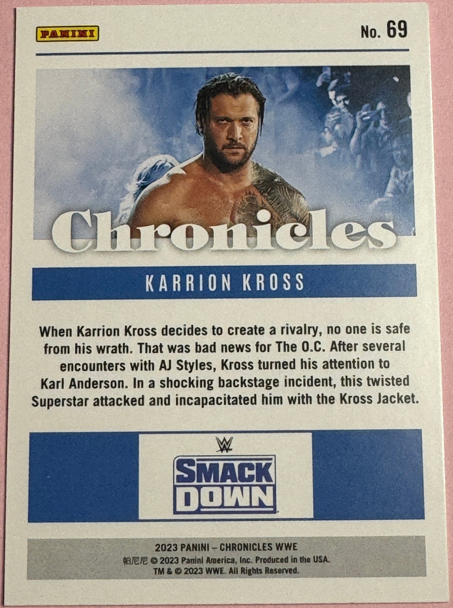 2023 Panini Chronicles WWE Karrion Kross #69