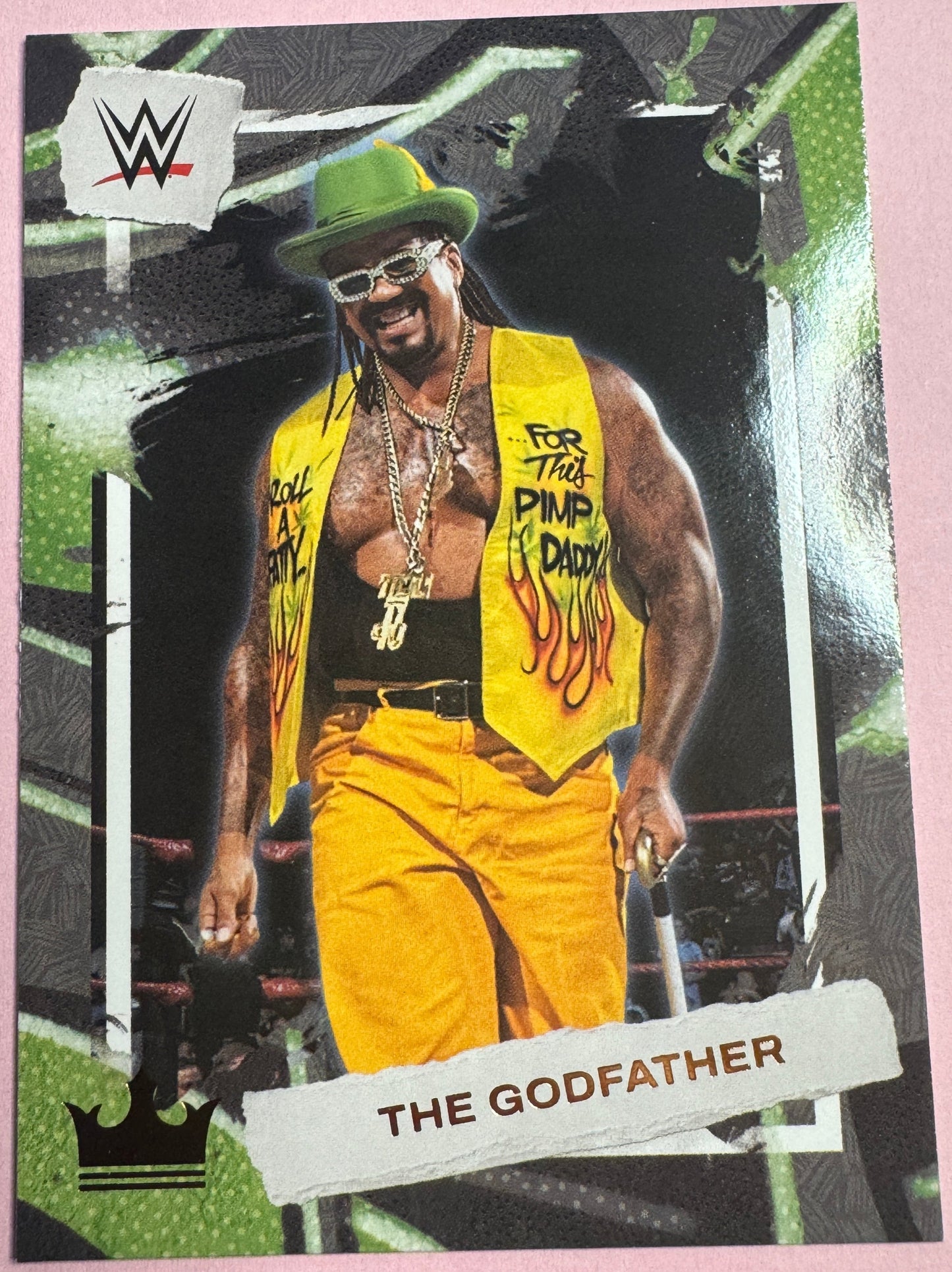 2023 Panini Chronicles WWE The Godfather #130 Bronze Ring Royalty