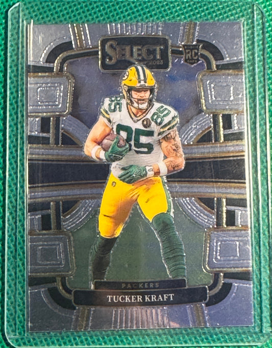 2023 Panini Select Football Tucker Kraft #37 Packers  RC Concourse