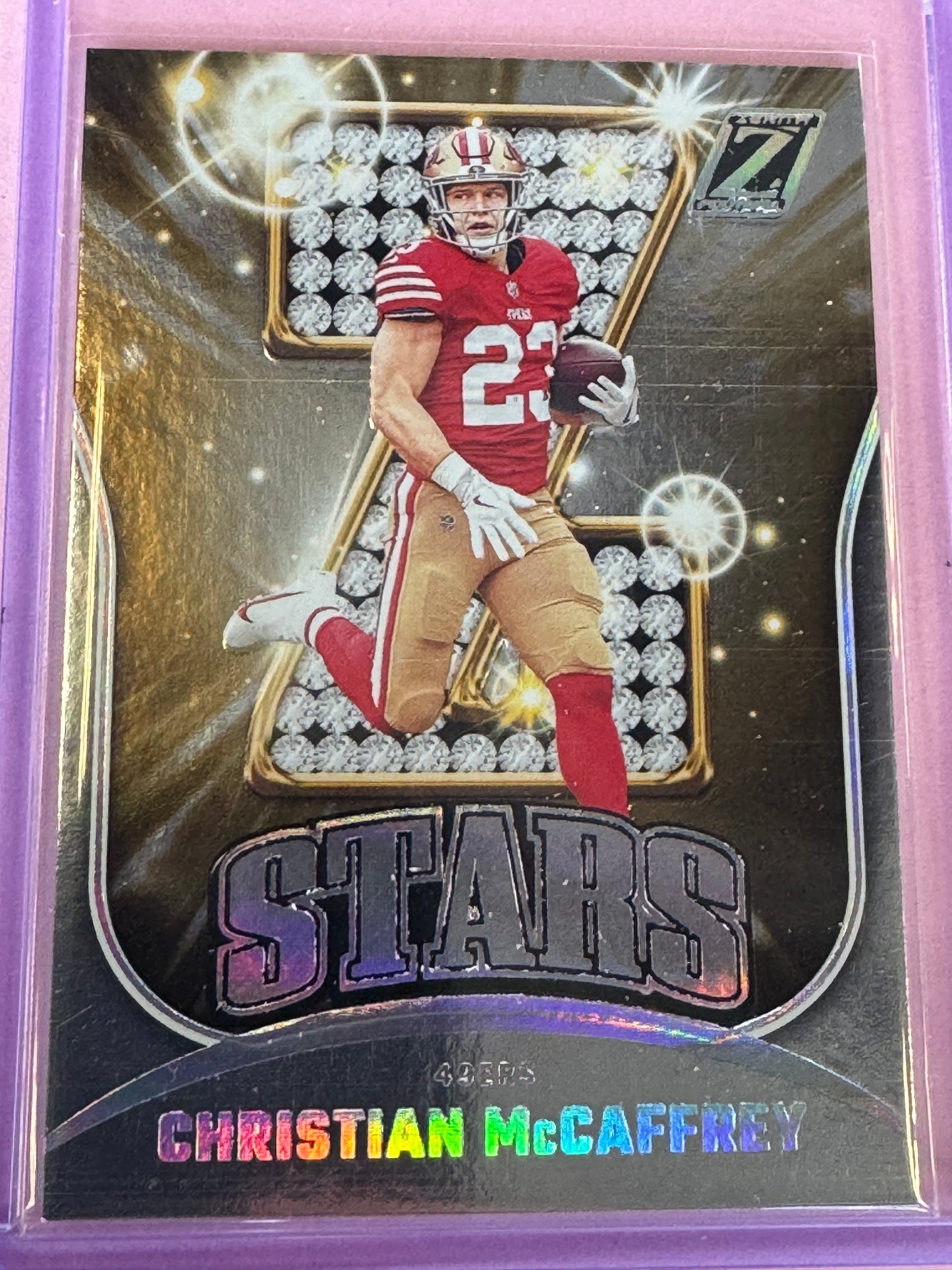 2023 Panini Zenith Football Christian McCaffrey #16 49ERS Z-Stars