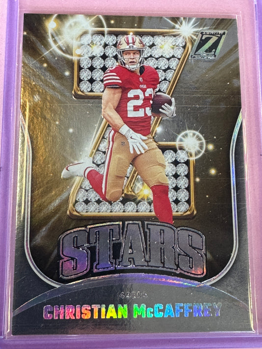 2023 Panini Zenith Football Christian McCaffrey #16 49ERS Z-Stars