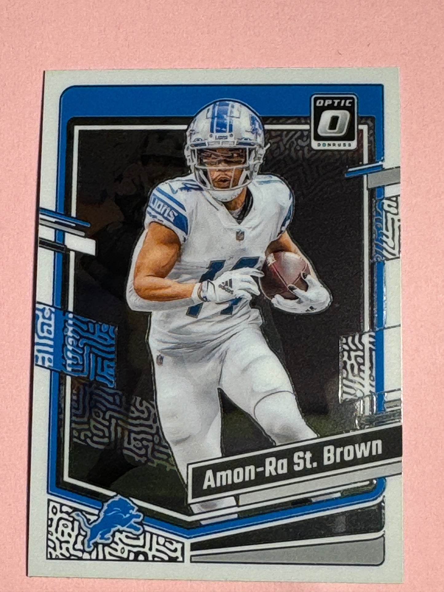 2023 Panini | Donruss Optic Football | Amon-Ra St. Brown #59 | Lions