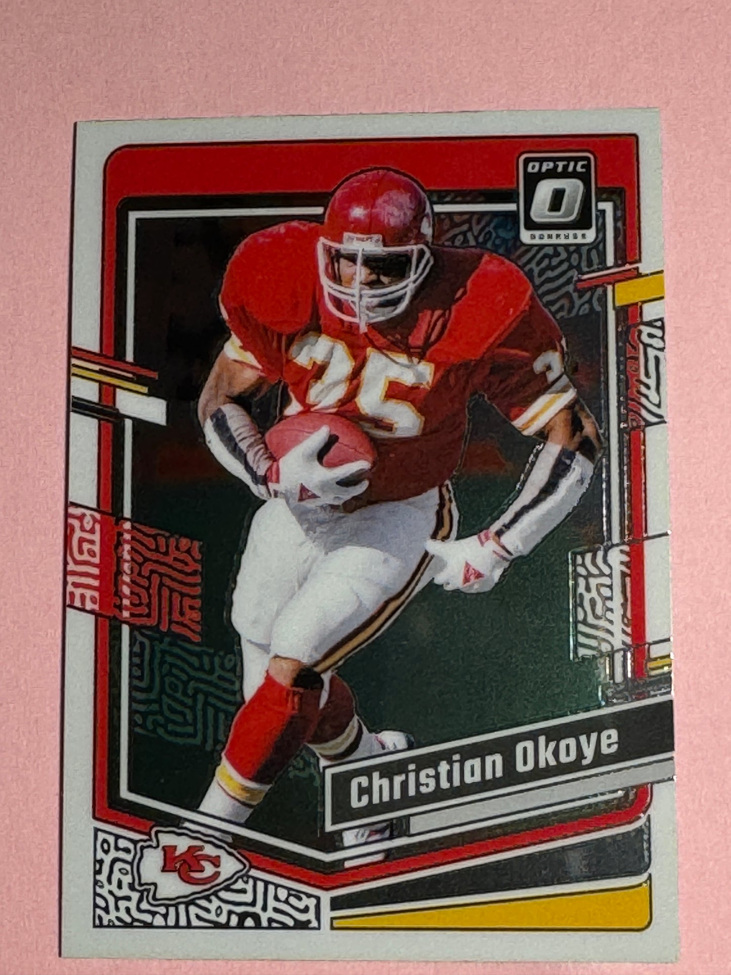 2023 Panini | Donruss Optic Football | Christian Okoye #89 | Chiefs