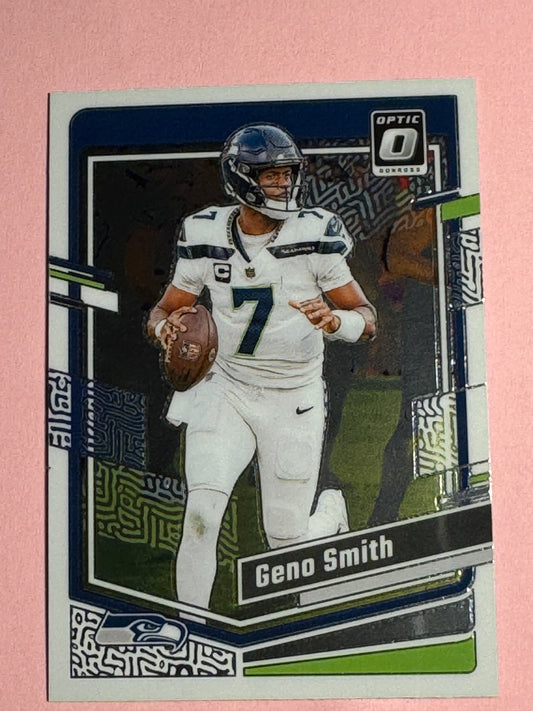 2023 Panini | Donruss Optic Football | Geno Smith #177 | Seahawks