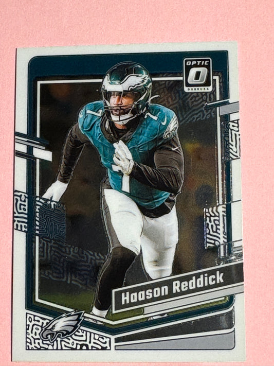 2023 Panini | Donruss Optic Football | Haason Reddick #157 | Eagles