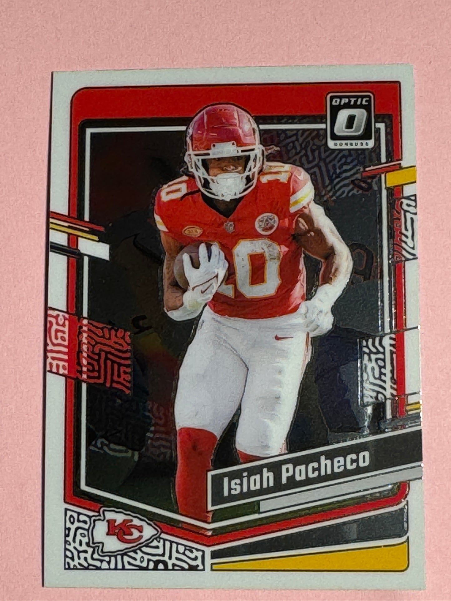 2023 Panini | Donruss Optic Football | Isiah Pacheco #90 | Chiefs