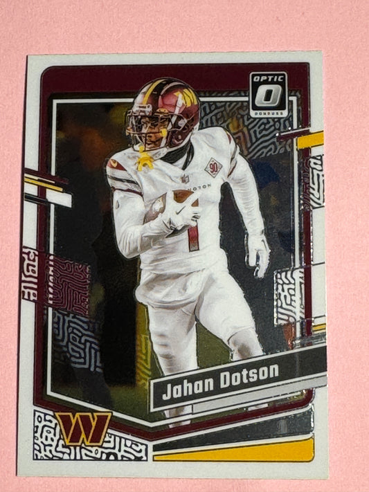 2023 Panini | Donruss Optic Football | Johan Dotson #196 | Commanders