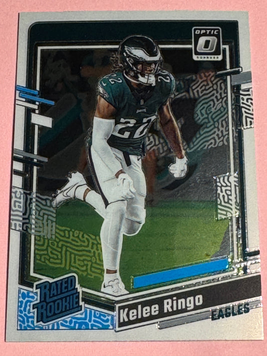 2023 Panini | Donruss Optic Football | Kelee Ringo #282 | Eagles | RR