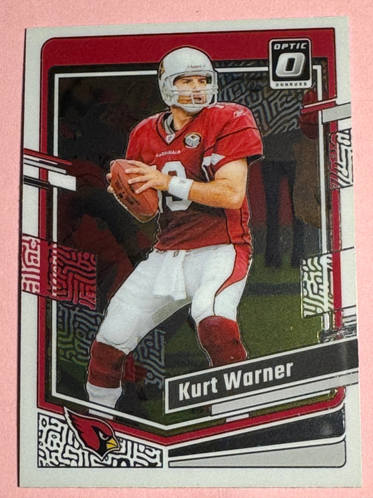 2023 Panini | Donruss Optic Football | Kurt Warner #4 | Cardinals