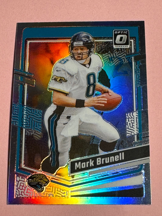 2023 Panini | Donruss Optic FB | Mark Brunell #84 | Jaguars | Silver Holo