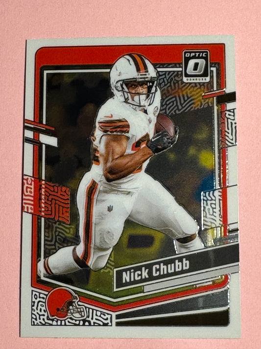 2023 Panini | Donruss Optic Football | Nick Chubb #200 | Browns