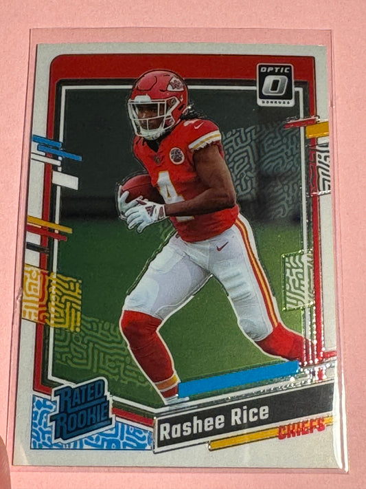 2023 Panini | Donruss Optic Football | Rashee Rice #257 | Chiefs | Rated Rookie