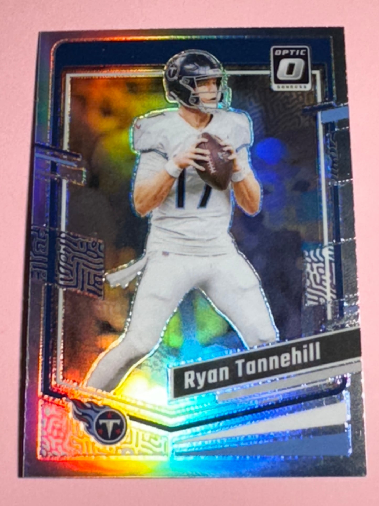 2023 Panini | Donruss Optic FB | Ryan Tannehill #193 | Titans | Silver Holo