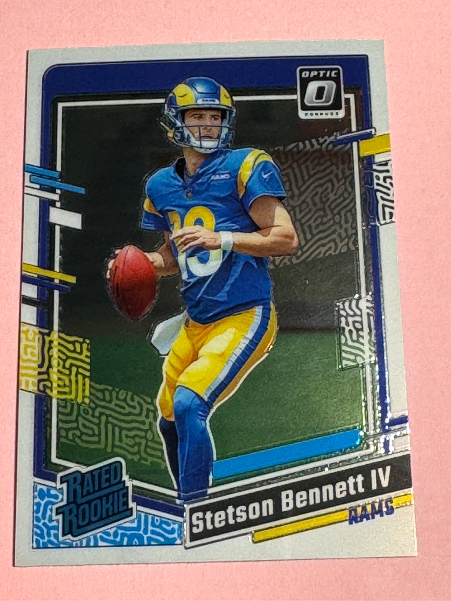 2023 Panini | Donruss Optic Fb | Stetson Bennett IV #267 | Rams | Rated Rookie