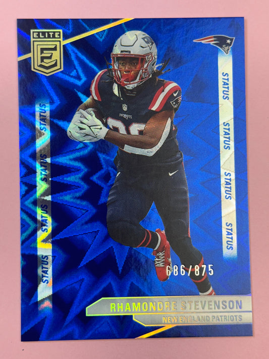 2024 Panini Donruss Elite Football Rhamondre Stevenson #67