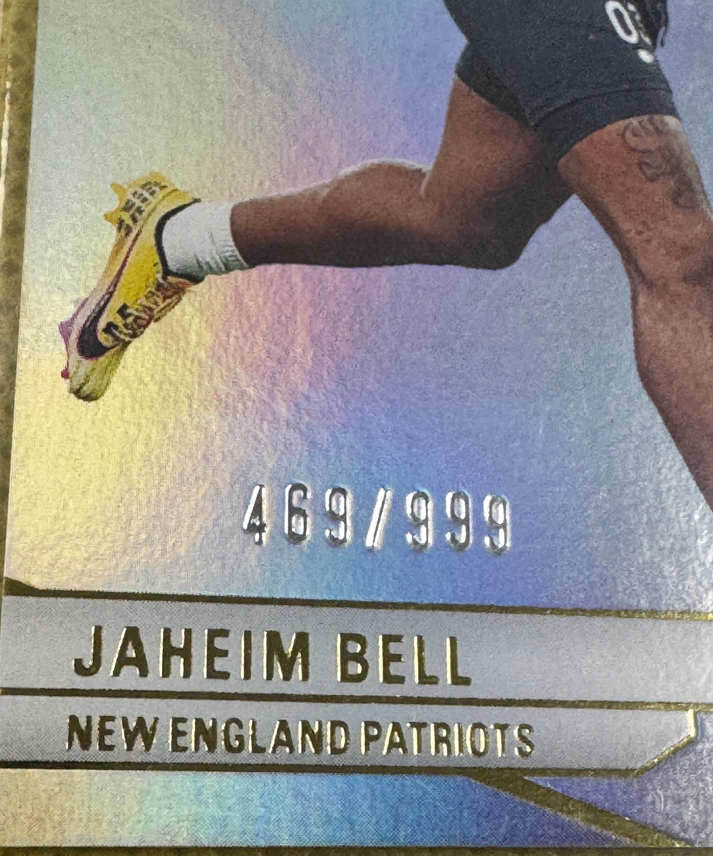 2024 Panini Elite Football Jaheim Bell #112 Patriots RC 469/999