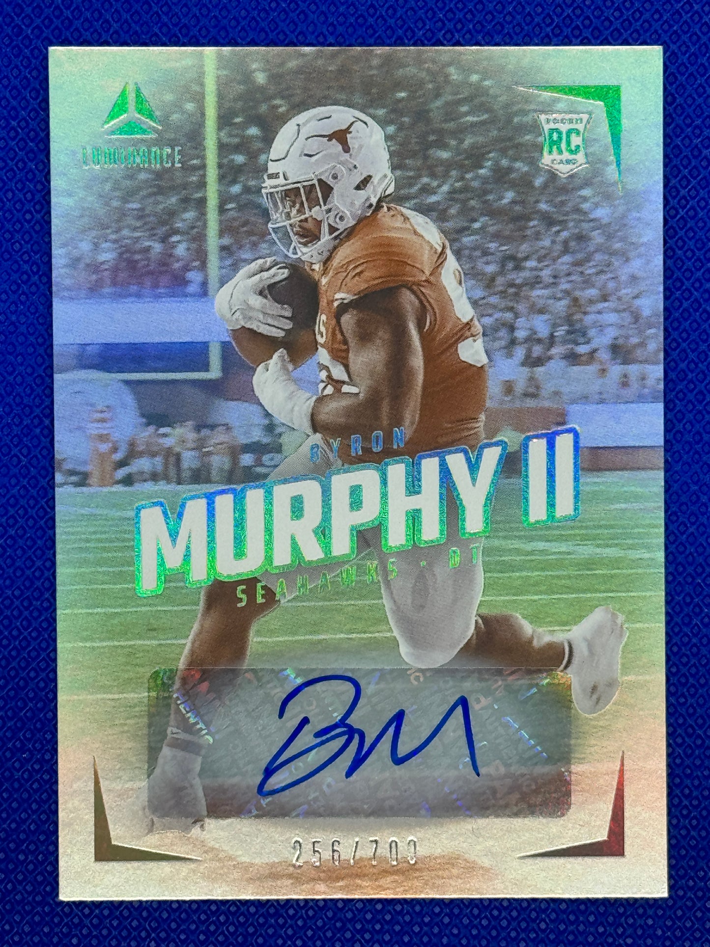 2024 Panini Luminance Byron Murphy #113 Seahawks RC AUTO 256/700