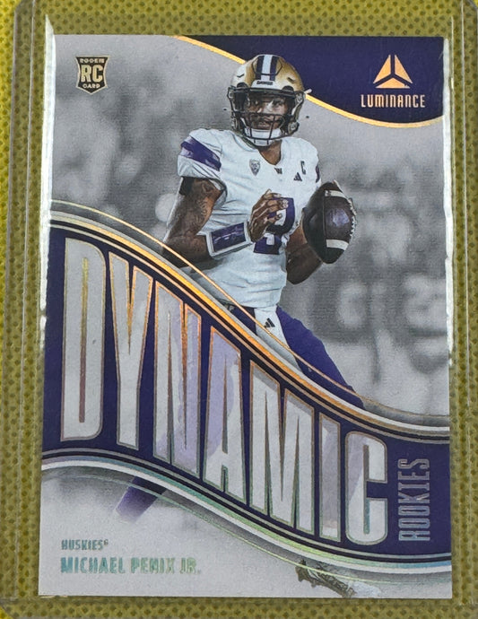 2024 Panini Luminance Football Michael Penix Jr #DR-MPJ Falcons Dynamic Rookies