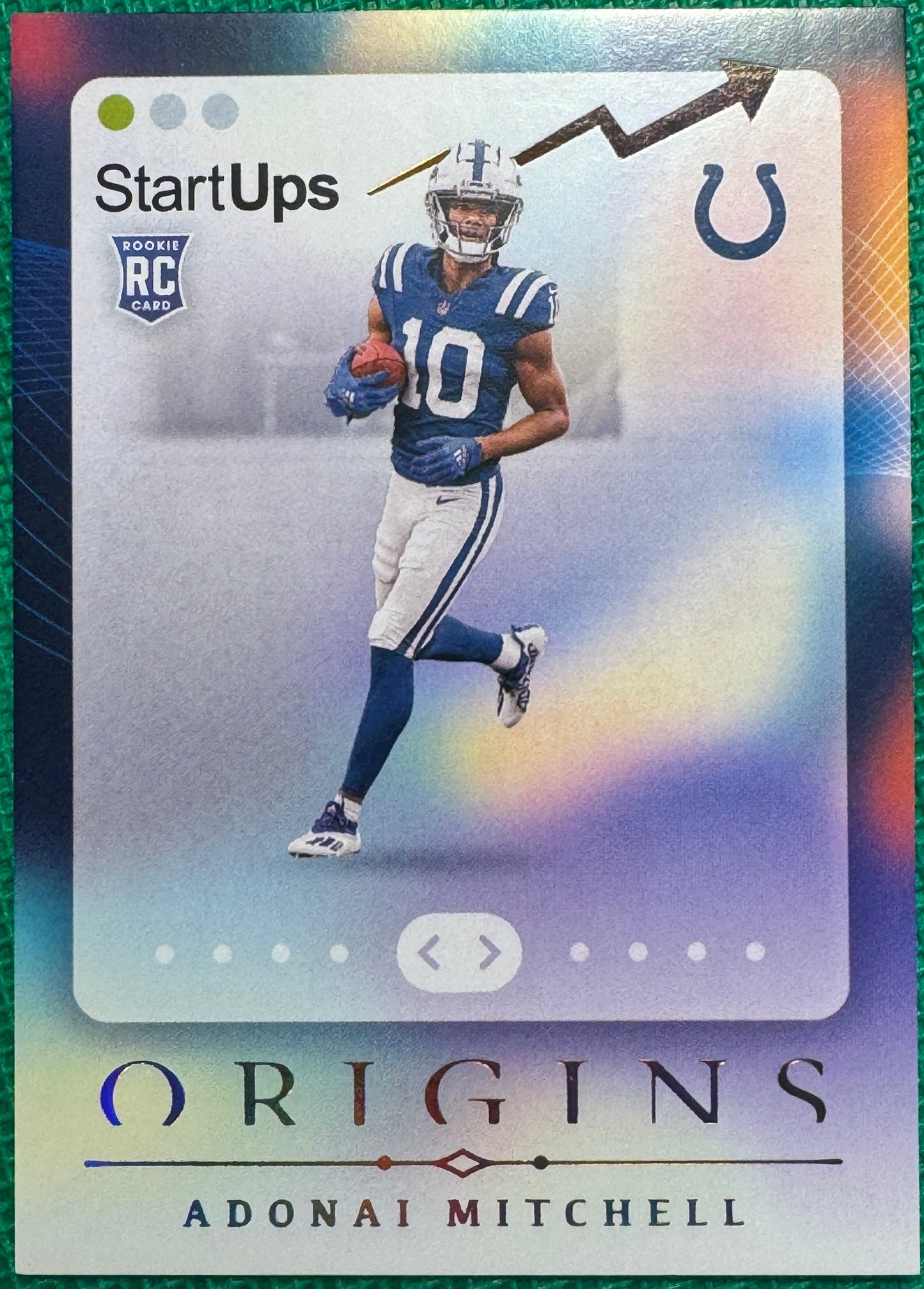 2024 Panini Origins Adonai Mitchell #72 Colts RC StartUps