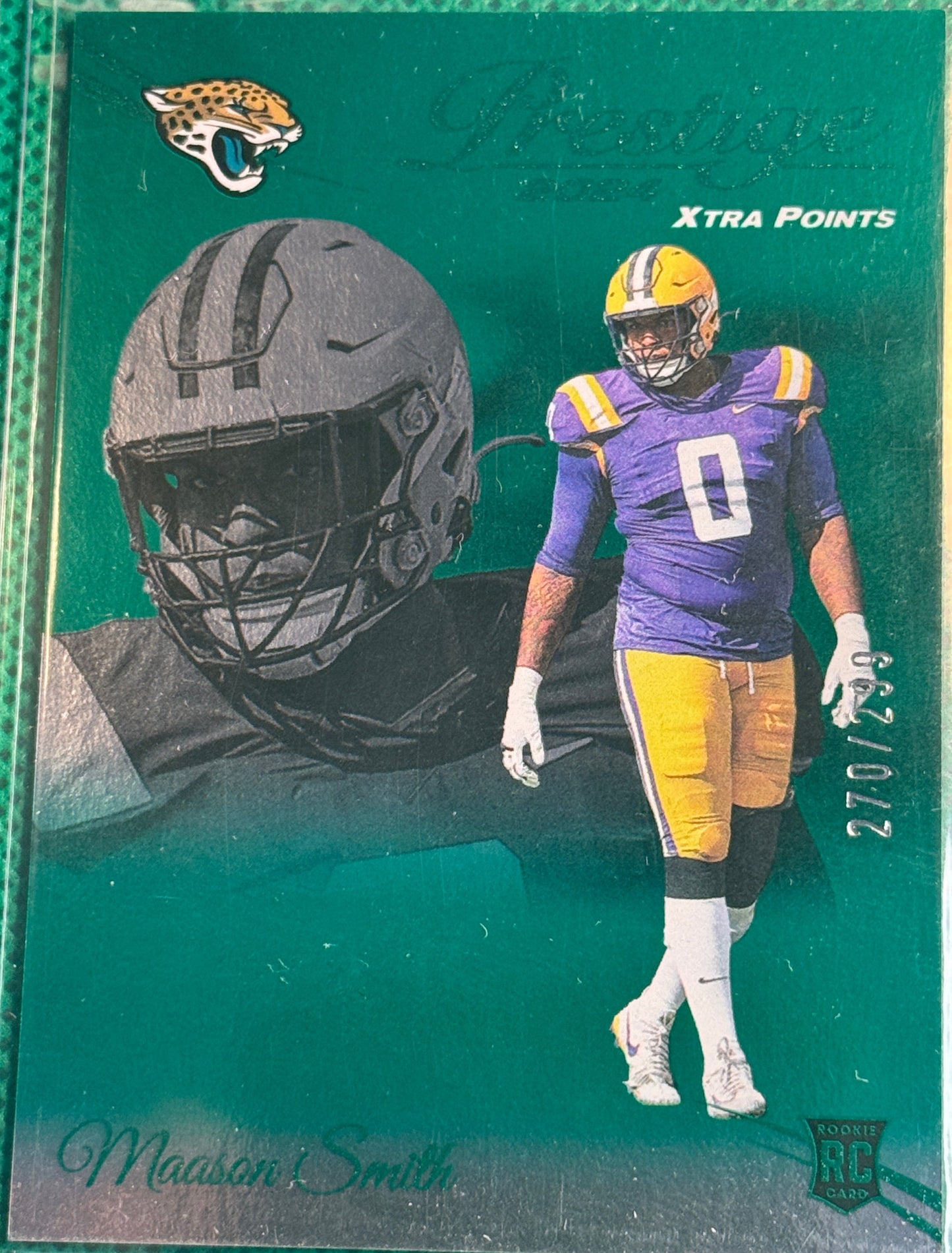 2024 Panini Prestige Football Maason Smith #385 Jaguars RC Xtra Points 270/299